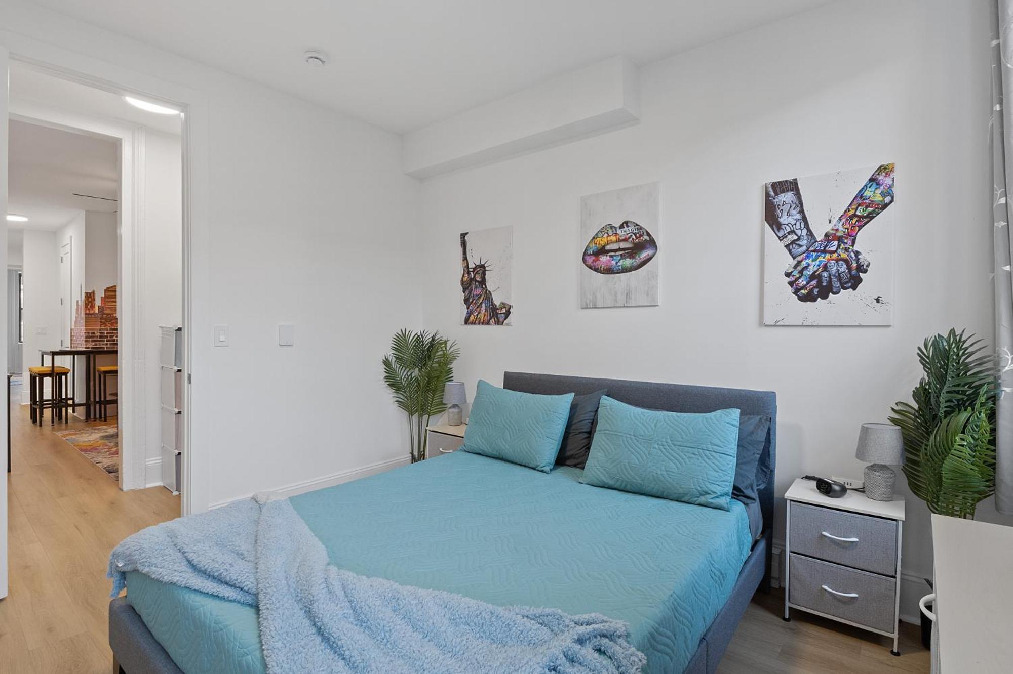 Funky & Colorful Urban Getaway, 20 Minutes To Nyc Apartment Хоубоукън Екстериор снимка