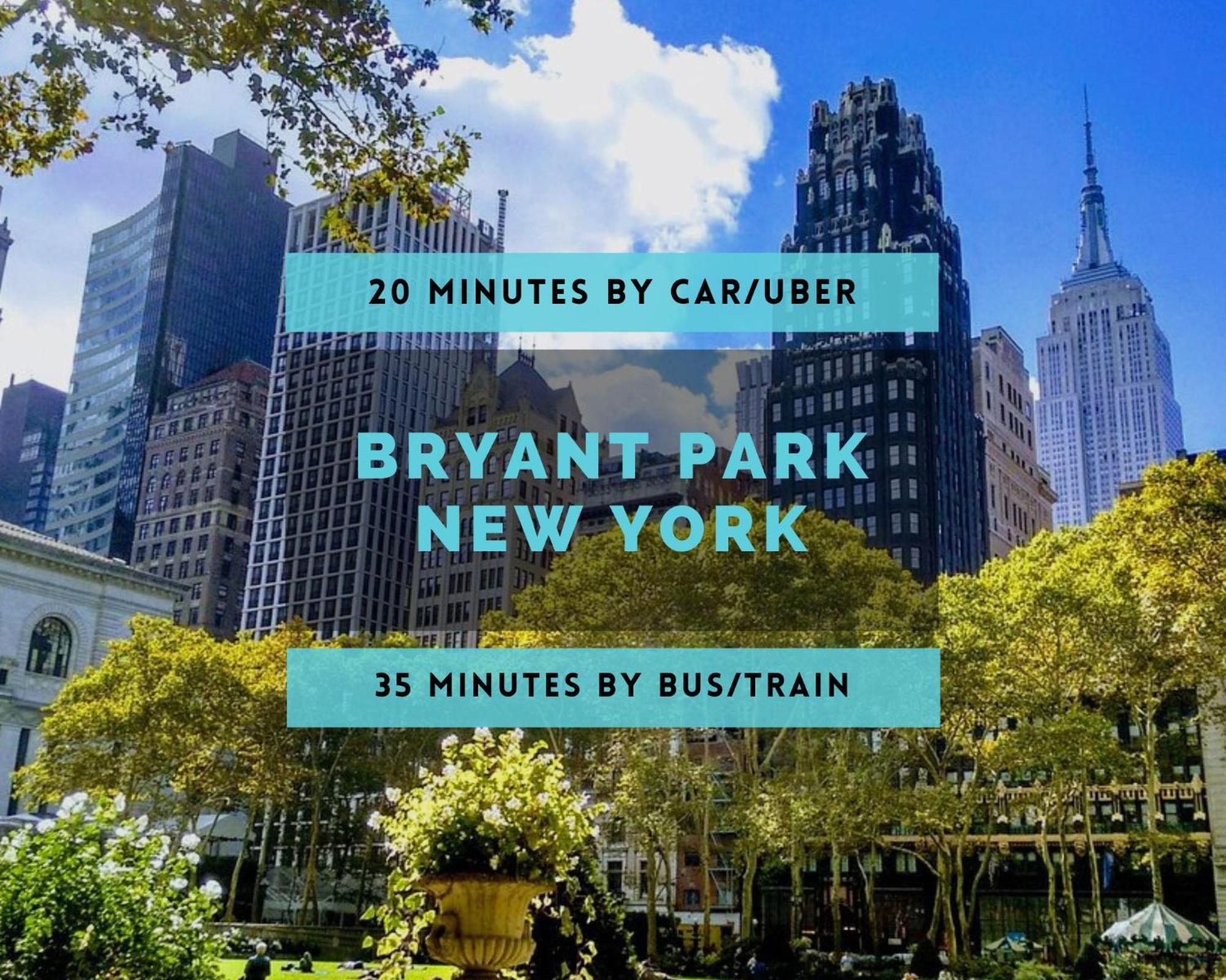 Funky & Colorful Urban Getaway, 20 Minutes To Nyc Apartment Хоубоукън Екстериор снимка