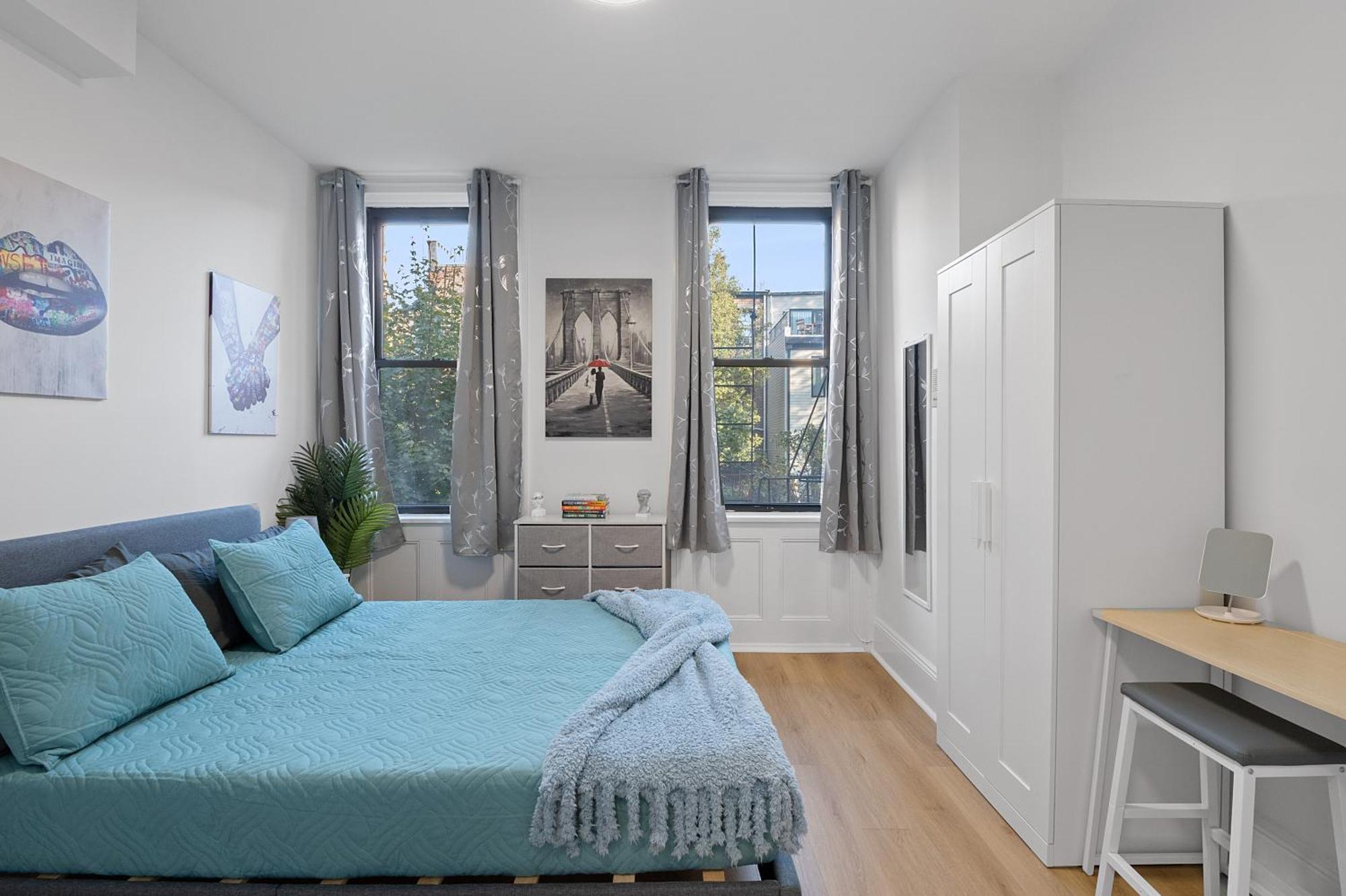 Funky & Colorful Urban Getaway, 20 Minutes To Nyc Apartment Хоубоукън Екстериор снимка